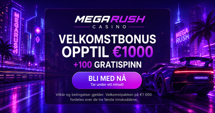 megarush casino norge